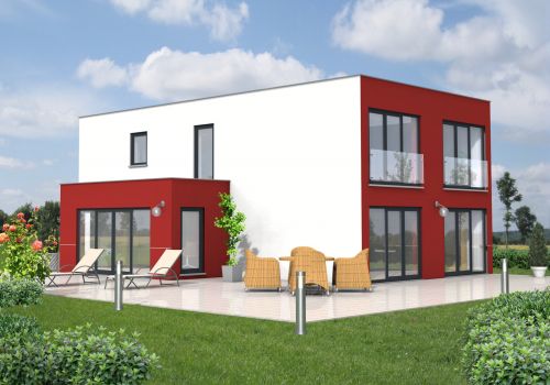 Bauhaus 179 m² Ansicht 1