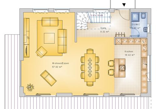 Bauhaus 180 m² EG