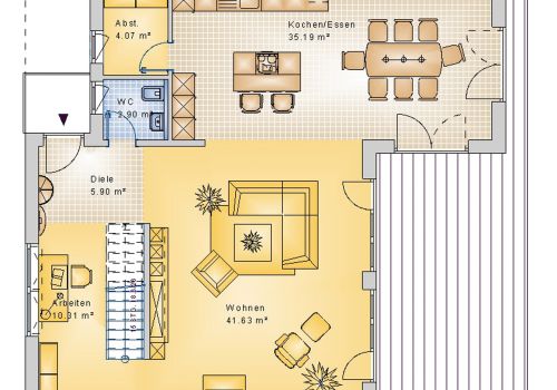 Bauhaus 205 m² EG