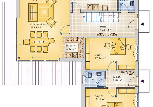 Bauhaus 208 m² EG