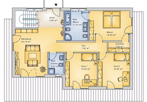 Bauhaus 212 m² EG