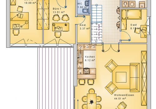 Bauhaus 223 m² EG
