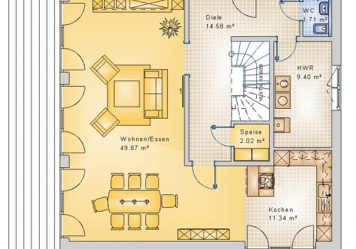 Bauhaus 225 m² EG