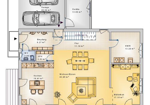 Bauhaus 248 m² EG