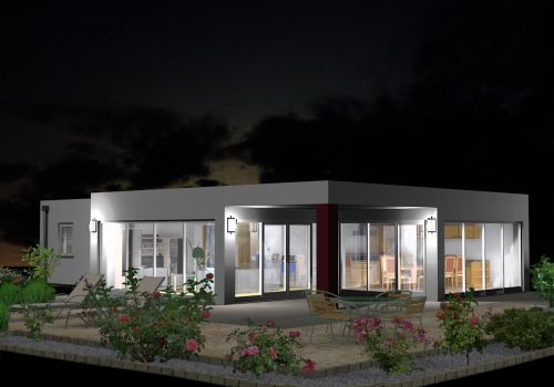 Bungalow 107 m² Ansicht 2