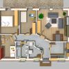 Bungalow 89 m² EG 3D