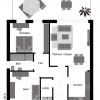 Bungalow Doppelhaus 90 m² EG Ansicht 1