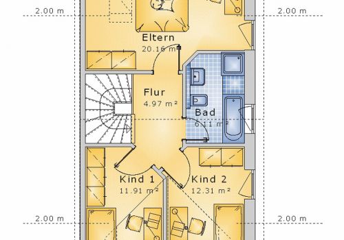 Doppelhaus 100 m² DG