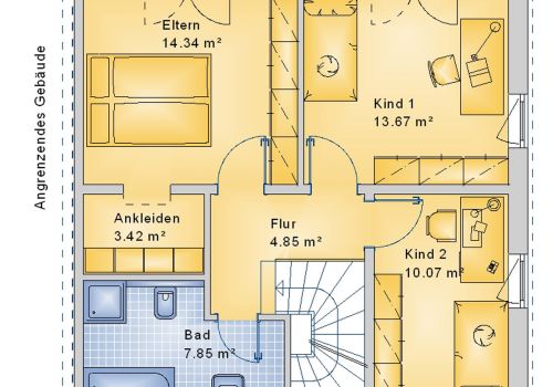 Doppelhaus 108 m² DG