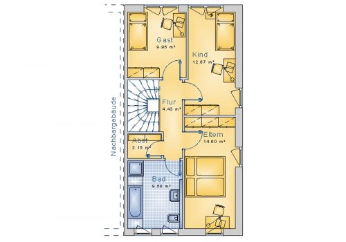 Doppelhaus 109 m² OG