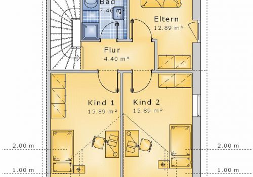 Doppelhaus 110 m² DG