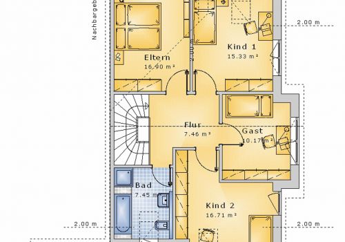 Doppelhaus 131 m² DG
