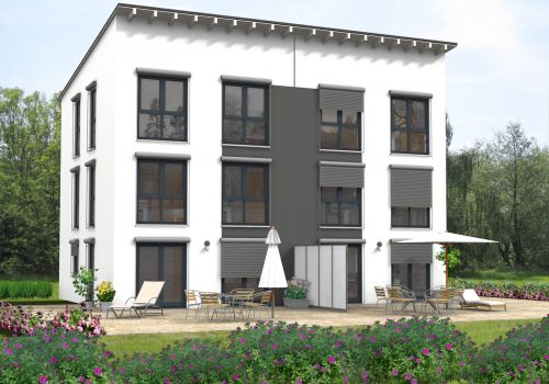 Doppelhaus 140 m² Ansicht 1