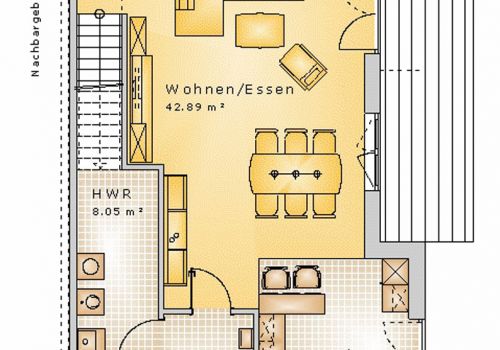 Doppelhaus 154 m² EG
