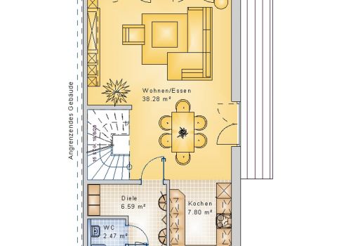 Doppelhaus 155 m² EG