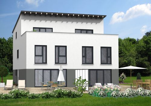 Doppelhaus 168 m² Ansicht 1