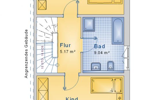 Doppelhaus 168 m² OG