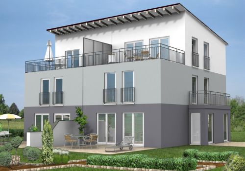 Doppelhaus 177 m² Ansicht 2