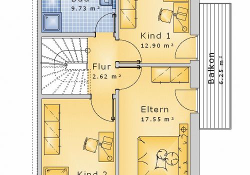 Doppelhaus 177 m² OG