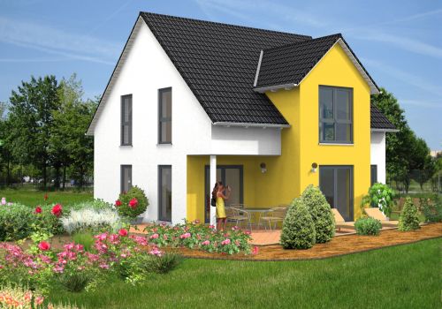 Giebelhaus 114 m² Ansicht 2
