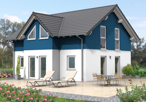 Giebelhaus 124 m² Ansicht 1