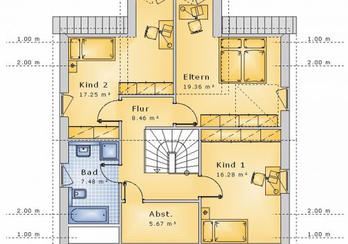 Giebelhaus 145 m² DG