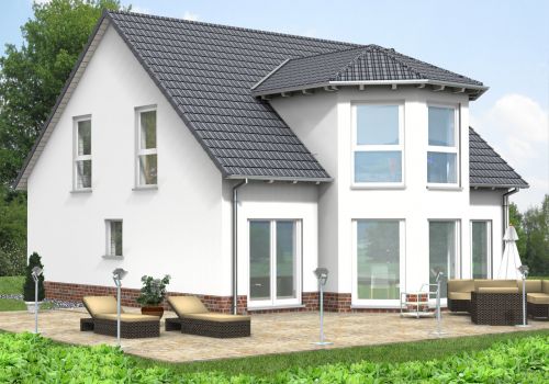 Giebelhaus 146 m² Ansicht 1