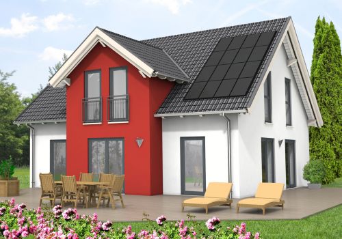 Giebelhaus 148 m² Ansicht 2