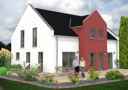 Giebelhaus 184 m² Ansicht 1