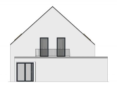 Hansa Hausbau Achitektenhaus Innovation WDVS Putz 02