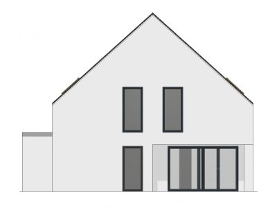 Hansa Hausbau Achitektenhaus Innovation WDVS Putz 04