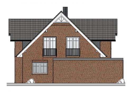 Hansa Hausbau Giebelhaus 177 M² 04
