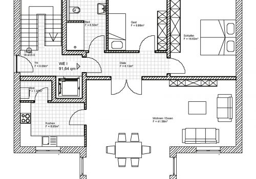 Hansa Hausbau Mehrfamilienhaus Mit 3 Wohneinheiten 05 EG