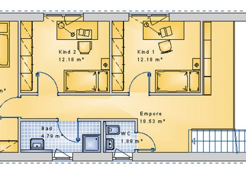 Pultdachhaus 135 m² DG