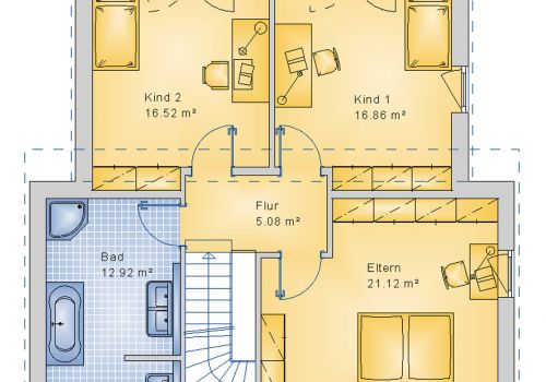 Pultdachhaus 147 m² DG