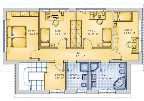 Pultdachhaus 178 m² DG