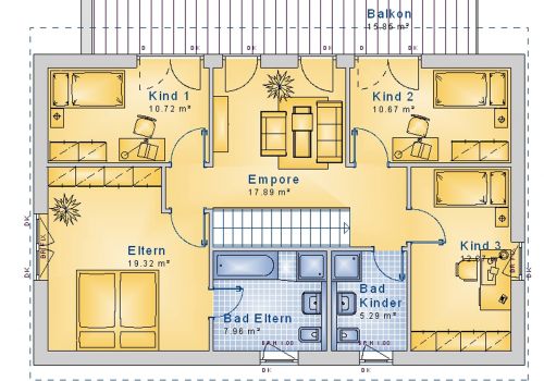 Pultdachhaus 179 m² DG