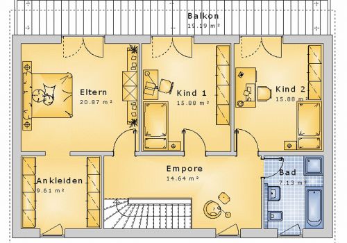 Pultdachhaus 180 m² DG