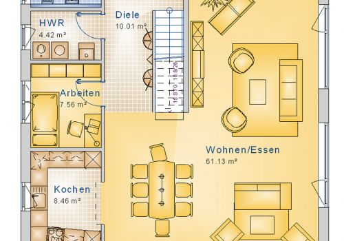 Pultdachhaus 181 m² EG