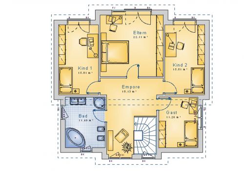 Pultdachhaus 190 m² DG