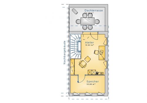 Reihenhaus 124 m² DG