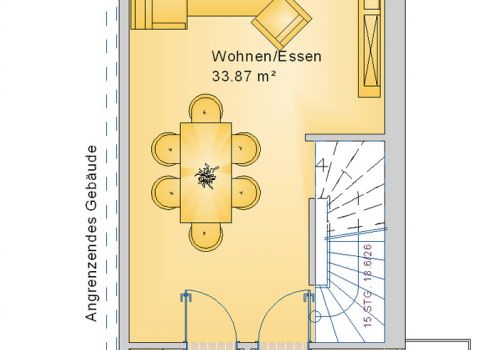 Reihenhaus 138 m² EG