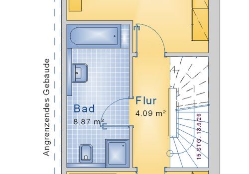 Reihenhaus 138 m² OG