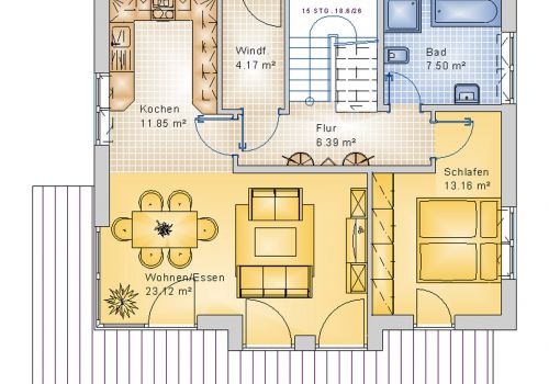 Satteldachhaus 131 m² EG