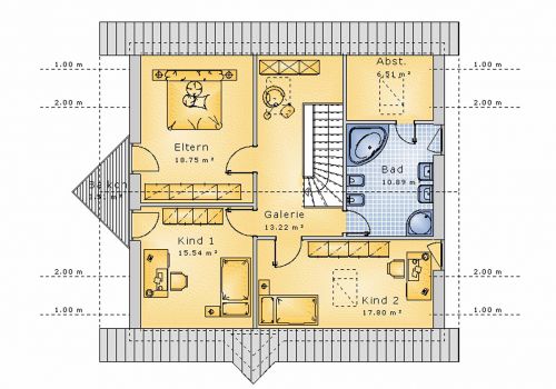 Satteldachhaus 148 m² DG