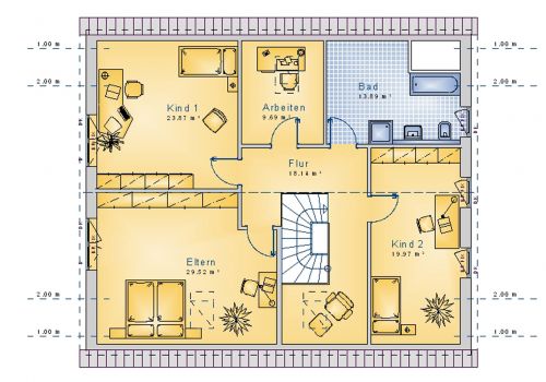 Satteldachhaus 210 m² DG