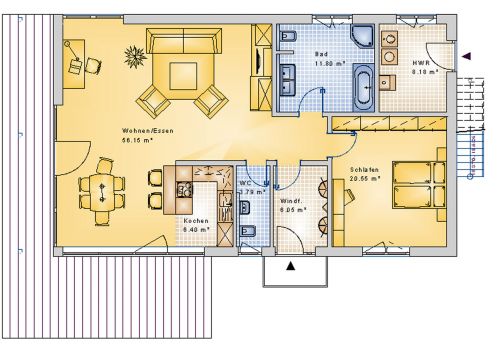 Stadthaus 112 m² EG