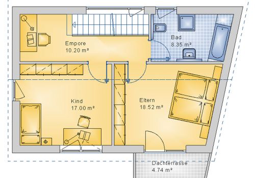 Stadthaus 116 m² DG