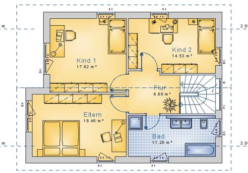 Stadthaus 133 m² DG