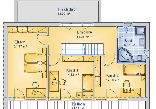 Stadthaus 138 m² DG